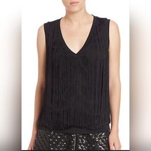 ❤️ SACHIN + BABI NANDITA SLEEVELESS FRINGE TOP, XS